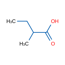 Kwas 2-metylomasłowy [116–53–0]